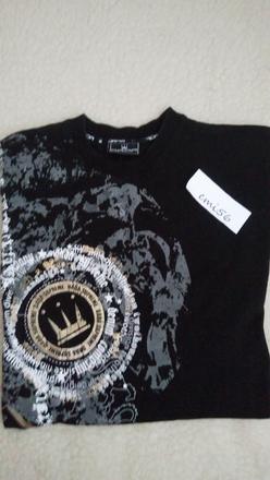 Čierne pánske tričko,
