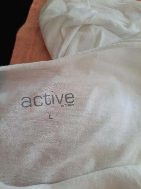 2 ks tričko na cvičenie, tchibo,l