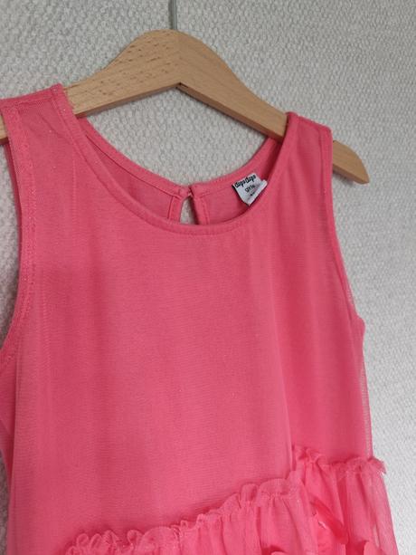 Dievčenské týlové šaty s motýľom veľ. 122/128, dopodopo,122