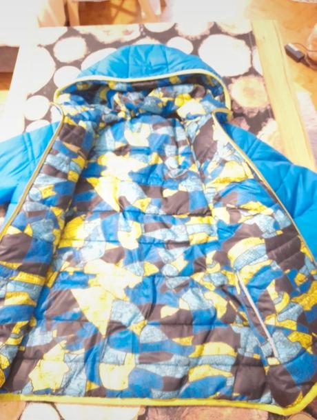 Obojstranná vetrovka bunda 152/158, alpine pro,152