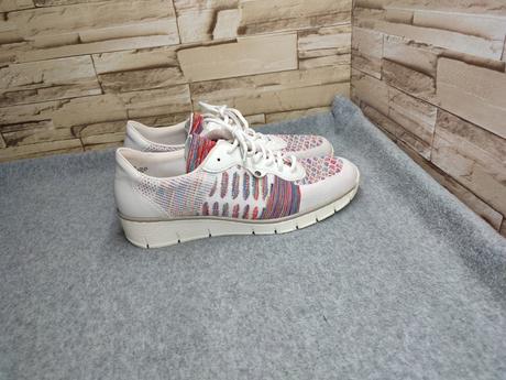 Rieker 42 - dámske látkovo kožené  topánky, rieker,42