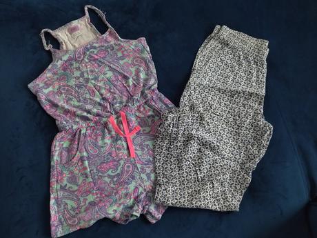 Balík oblečenia jar/leto 128-146, 122–134