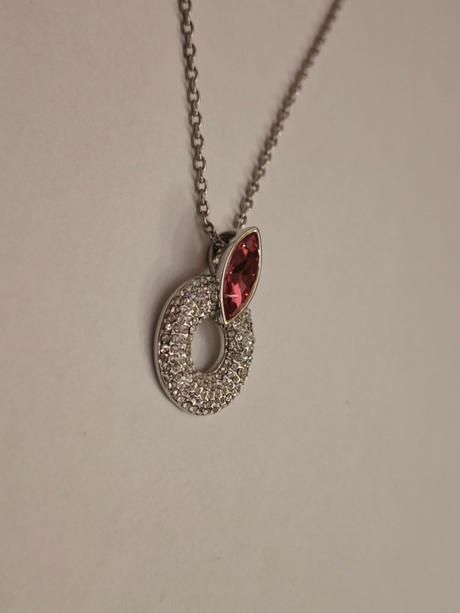 Krásna retiazka so swarovski krištáľmi, swarovski