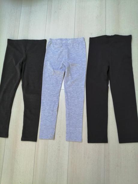 Leginky pre dievčatka 3 ks vel 122, 122