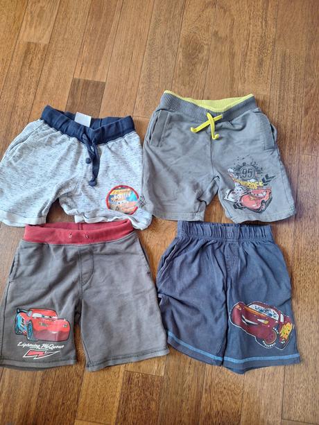 Krátke gate mcqueen 4ks, 98/104, 98