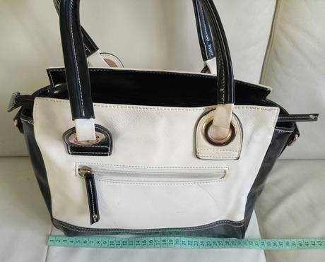 Bielo čierna kabelka, jenny fairy