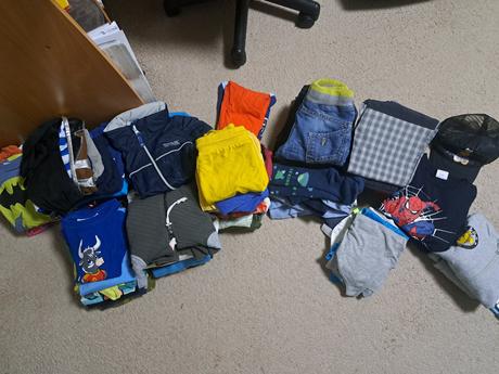 Balik oblecenia pre chlapca, 104–116