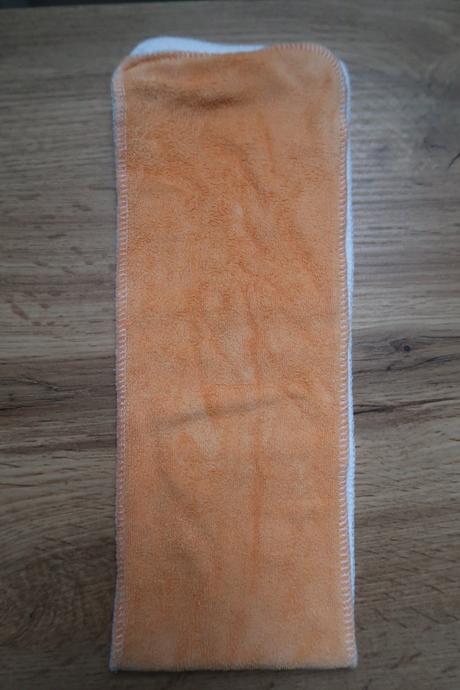 Dlouhá vkládací plena oranžová, majab