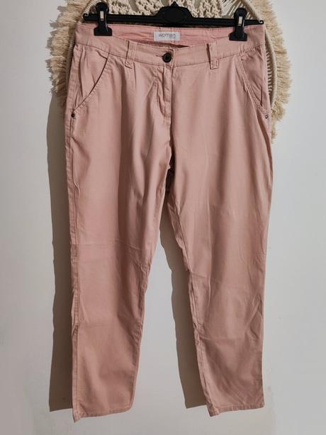 Dámske ružové nohavice tchibo, tchibo,l
