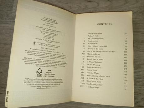 Tolkien - hobbit paperback, 