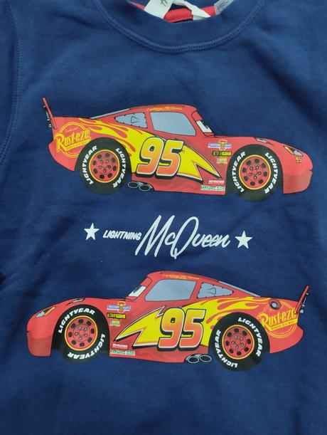 Mikina cars mcqueen, h&m,110