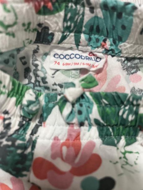 Ľahučké vzorované nohavice, coccodrillo,74