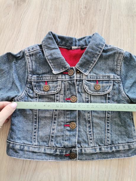 Dievčenska zateplene riflova bunda, george,74