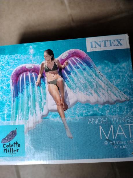 Nafukovacie lehátko- anjelské krídla, 