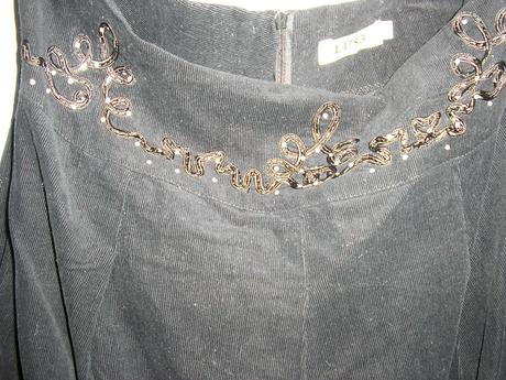 772. lusa čierna sukňa, xxl