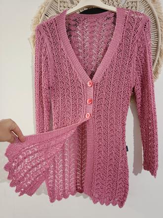 Háčkovaný svetrík, m