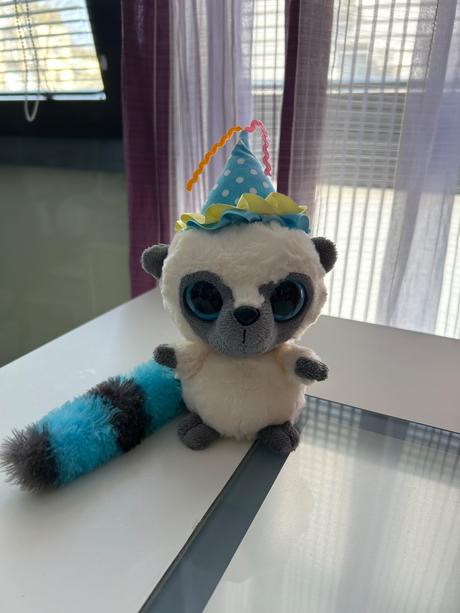 Plyšová hračka lemúr, 