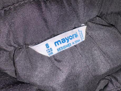 Mayoral šaty koženkové v.128 top stav, mayoral,128