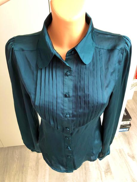Tmavozelena bluzka, 36