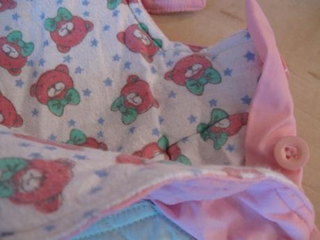 Zateplené nohavice na traky, 68