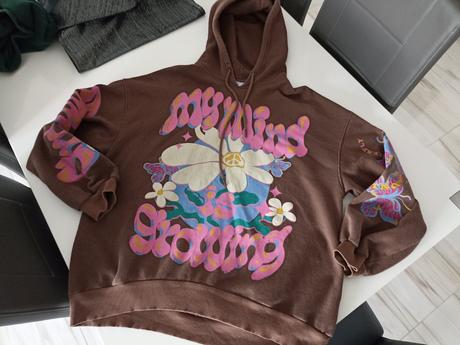 Mikina bershka, veľ.xs oversize, bershka,xs