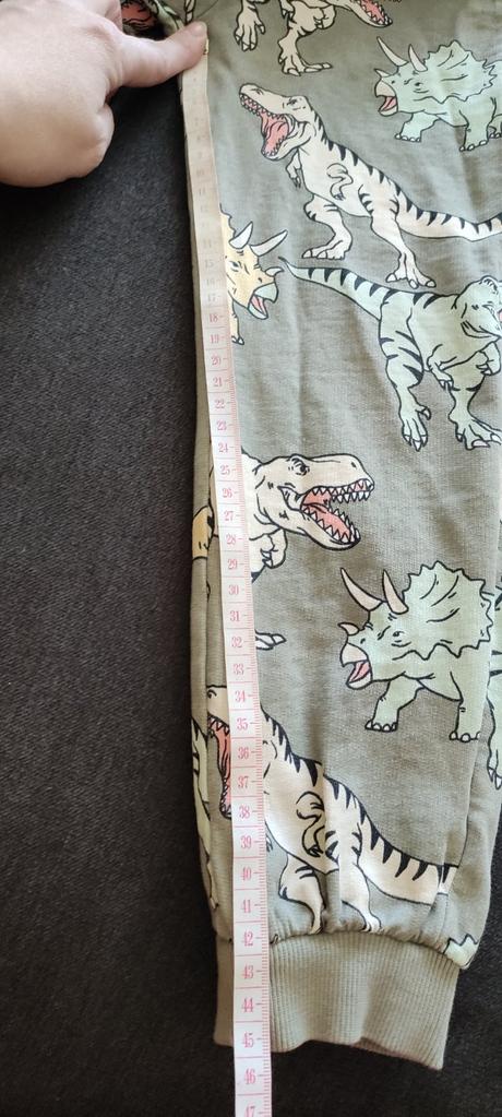 Tenké dino tepláky 116, lindex,116