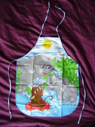 Detské kuchynské bavlnené zásterky,