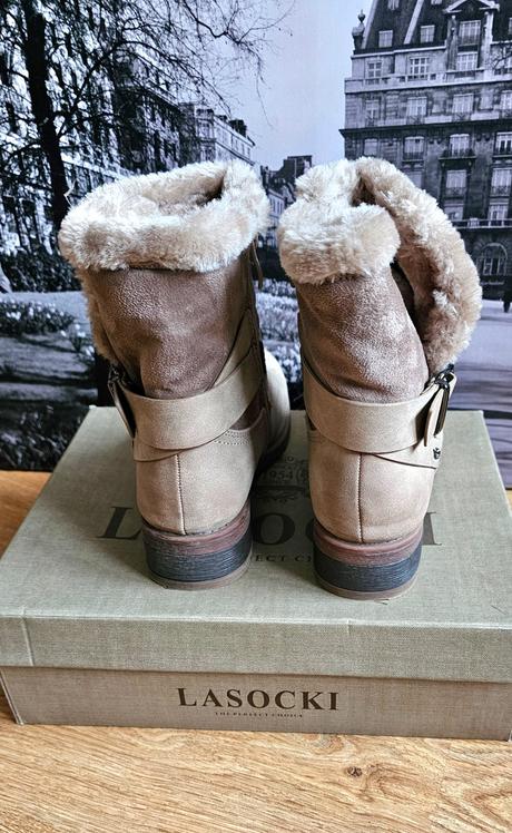 Teplé čižmičky lasocki, lasocki,38