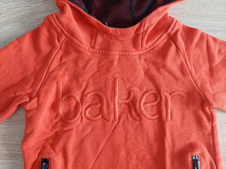 Frajerská mikina zn.baker veľ.104, debenhams,104