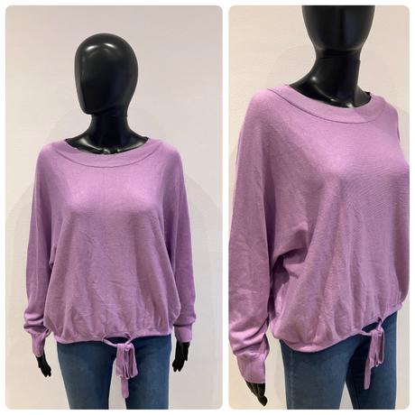 Dámsky sveter so zaväzovaním, tezenis,m