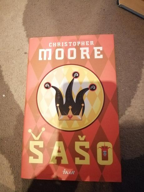 Kniha šašo, christopher moore, 