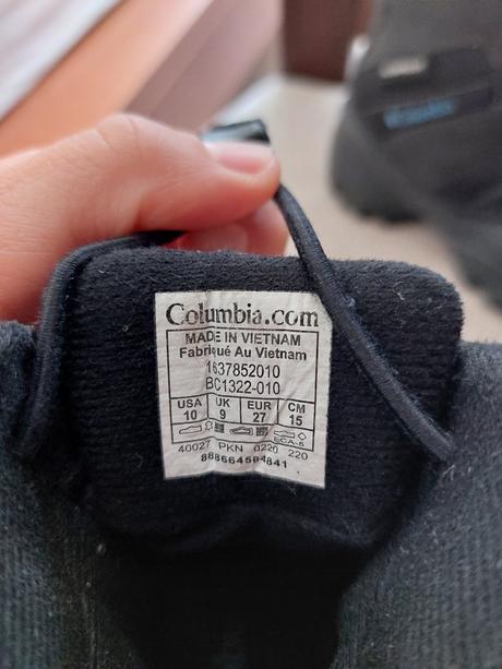 Predám topánky, columbia,27