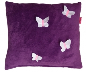 Vankúš violet butterfly, 