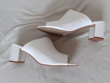 Dámske nové biele vsuvky body flirt č.41, 41