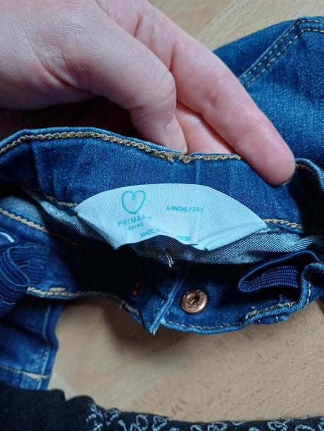 Rifliky v.74/6-9 mesiacov, primark,74