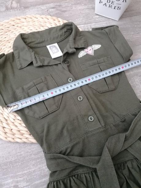 Šaty s volánikmi  104/110, 104