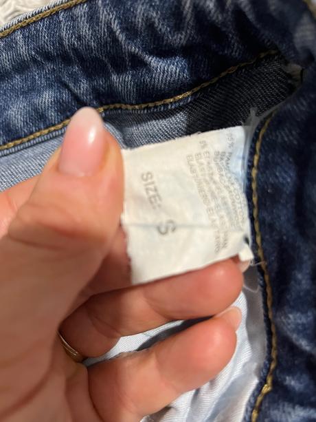 Damske rifle mom elasticke, s