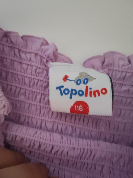 Dievčenský top, topolino,116