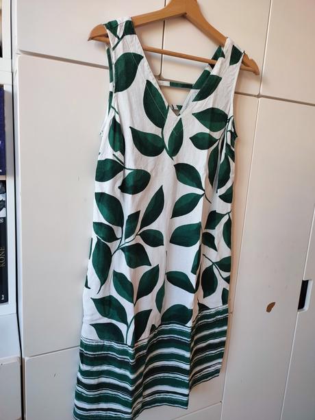 Ľanové šaty s-m, f&f,36