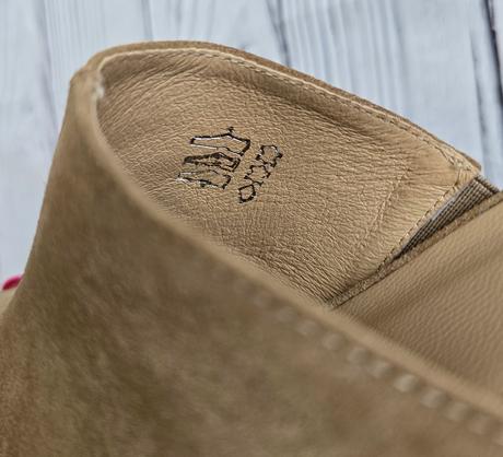 Kožené dreváky, šlapky, wojas,38