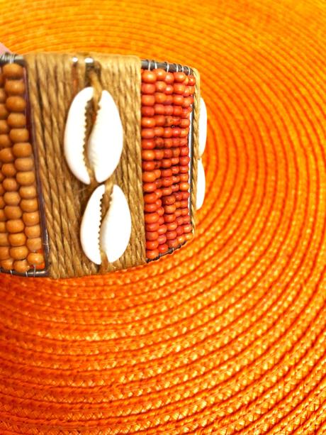 Naturálny etno náramok, 