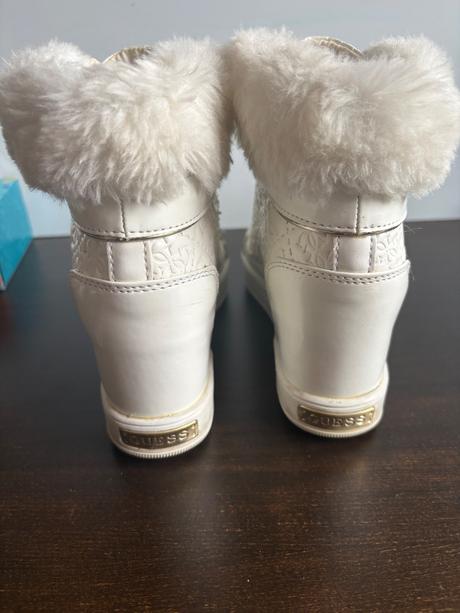 Guess čižmy biele veľkosť 39, guess,39