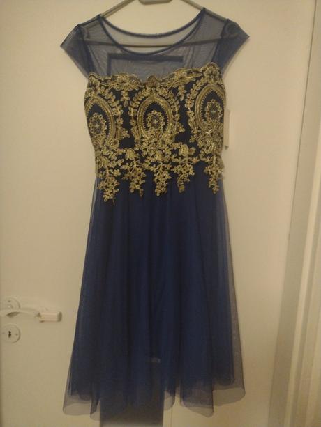 Kráľovská modrá šaty, m