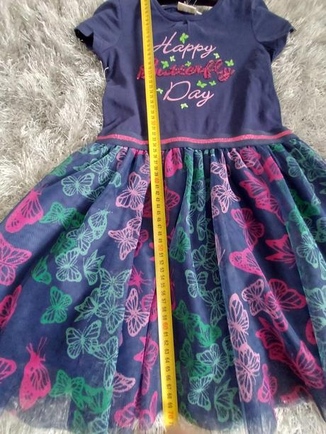 Dievčenské šaty 122/128, 122