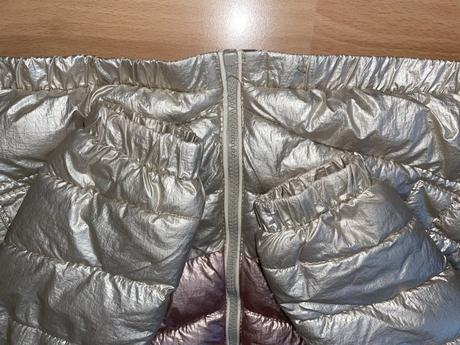 Metalická zateplená bunda zara, zara,122