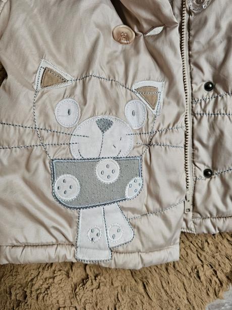 Next zlatobéžová bunda 110, next,110