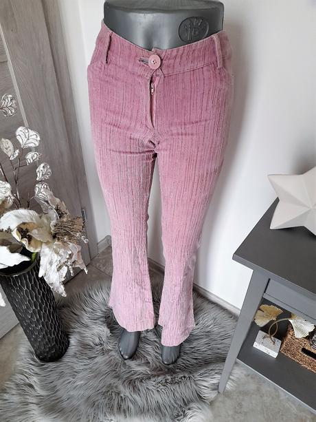 Trblietavé mendžestrové nohavice-s, s