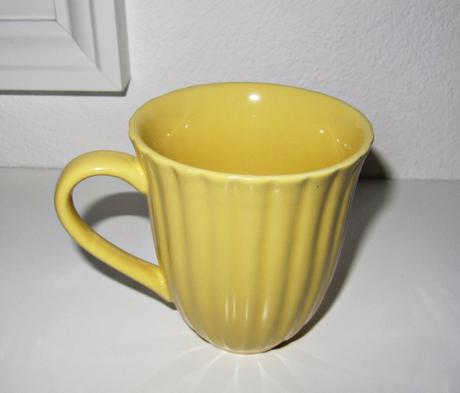 Keramika žltý hrnček, 