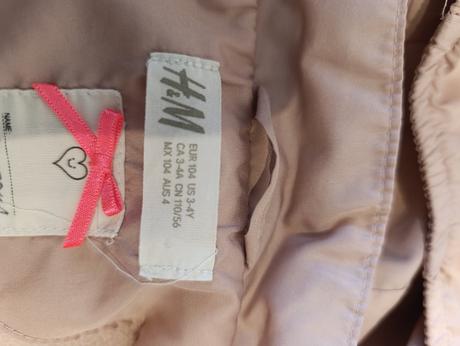 Prechodná tenká bunda, h&m,104