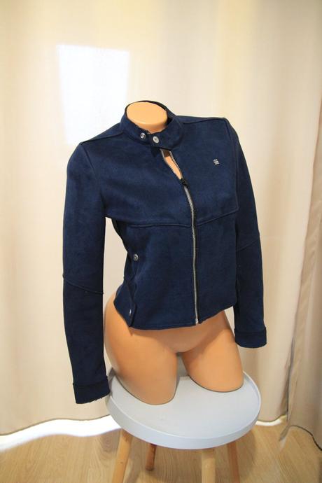 Tmavo modrá bunda g-raw, xs, g-star raw,xs